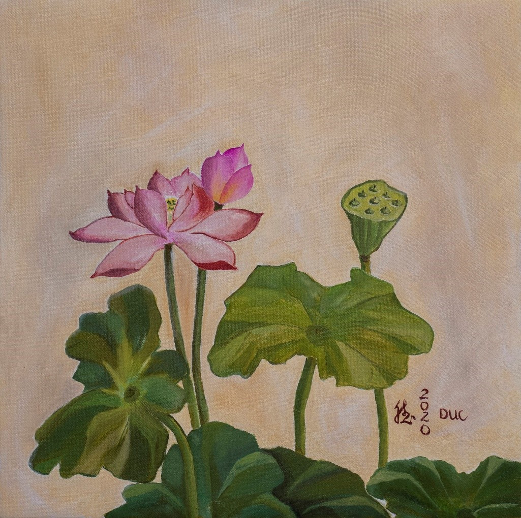 Tác phẩm sơn dầu có tên Kiên định. Tác phẩm sơn dầu có tên Kiên định.