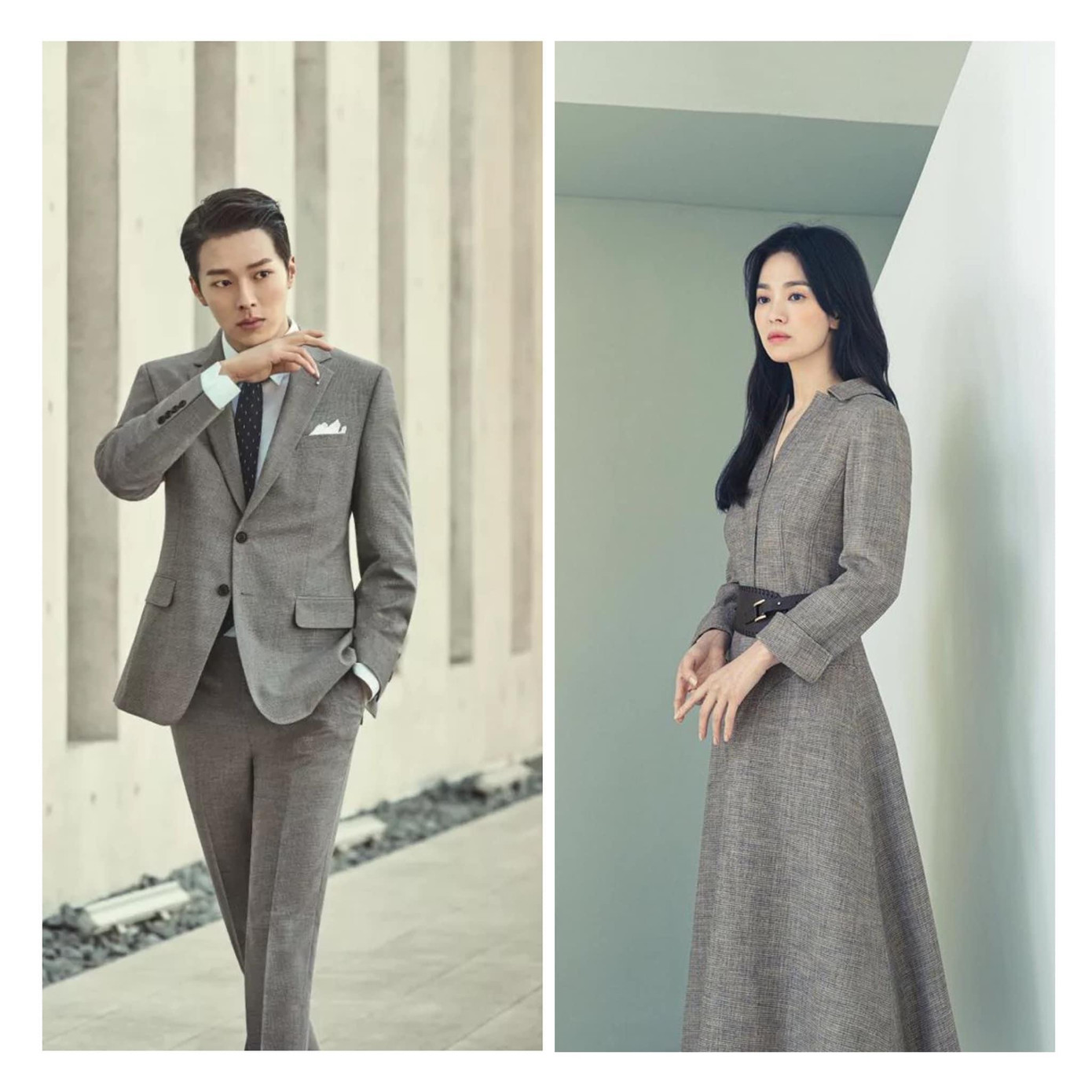 Dù sinh năm 1992, kém Song Hye Kyo tới 11 tuổi nhưng trong những hình ảnh hậu trường mà đoàn phim chia sẻ, Jang Ki Yong và &quot;đàn chị&quot; vẫn rất đẹp đôi và không có quá nhiều khoảng cách về tuổi tác.