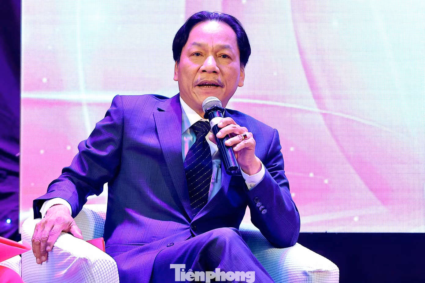 Nhà báo Lê Minh Toản nhấn mạnh về vị thế cuộc thi Hoa hậu Việt Nam.