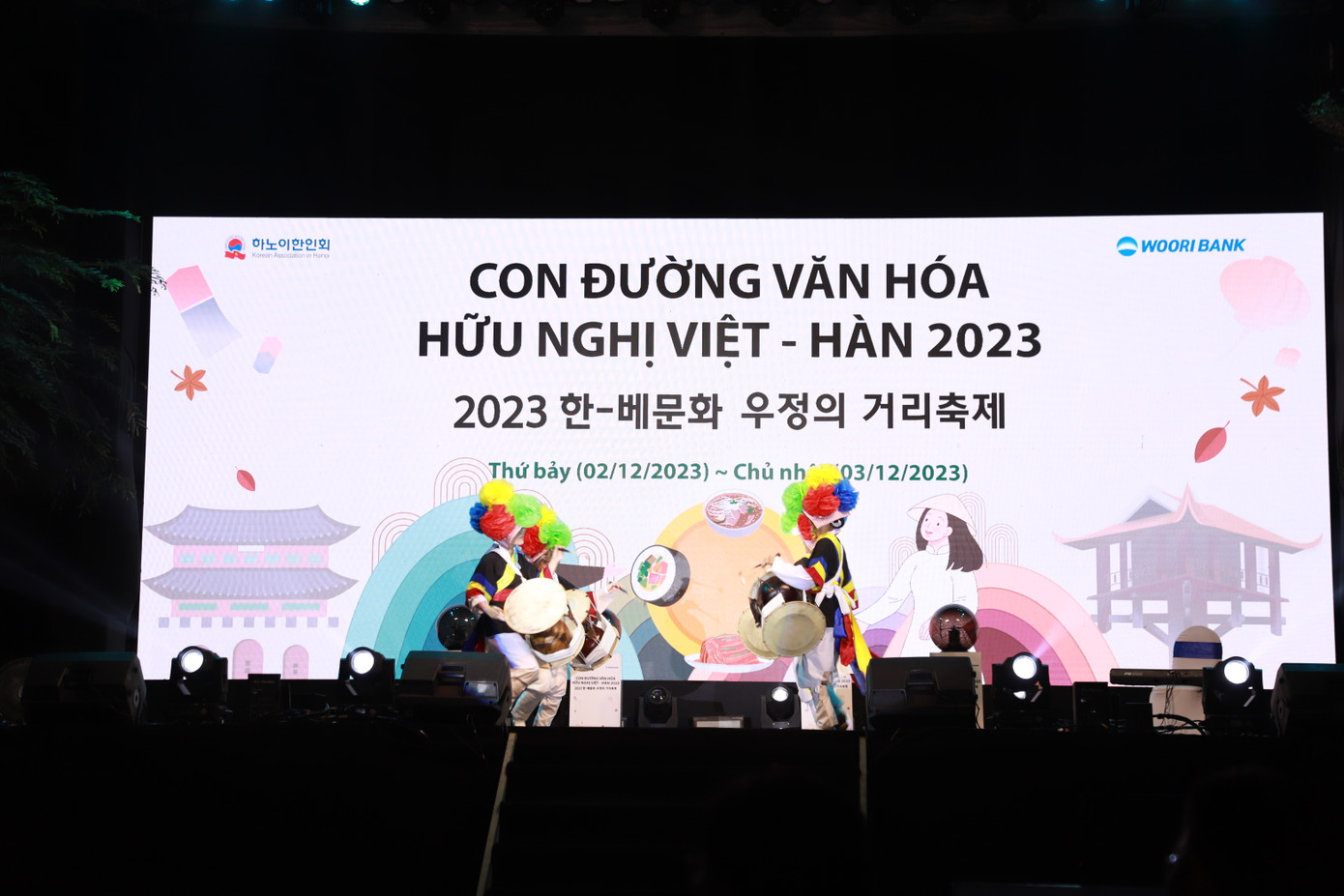 Nghệ thuật múa trống độc đáo của Hàn Quốc.