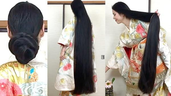 Kambe Rin luôn tự hào bởi mái tóc của mình mang đậm vẻ đẹp của người phụ nữ châu Á. Chính vì vậy, cô chỉ để tóc đen, suôn thẳng mà không nhuộm màu hay tạo kiểu cầu kỳ. Mái tóc cũng chính là &quot;đạo cụ đặc biệt&quot; của cô trong những màn trình diễn trên sân khấu.