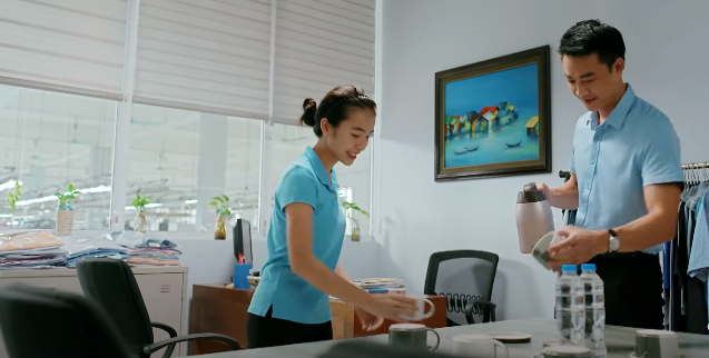 Hoài có cơ hội thăng chức. Ảnh: CMH Hoài có cơ hội thăng chức. Ảnh: CMH