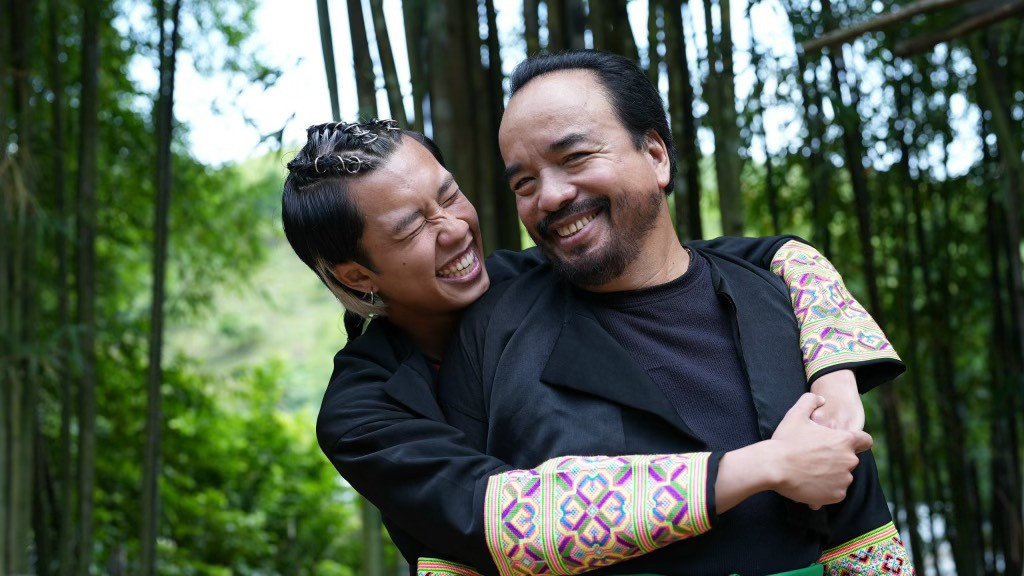 Nguyễn Long Vũ - con trai nghệ sĩ Vân Dung - đảm nhận nhân vật thú vị ở Cuộc chiến không giới tuyến. Vũ đóng vai Cương - chàng trai bản ham chơi, đua đòi, ngỗ ngược. Ảnh: NVCC.