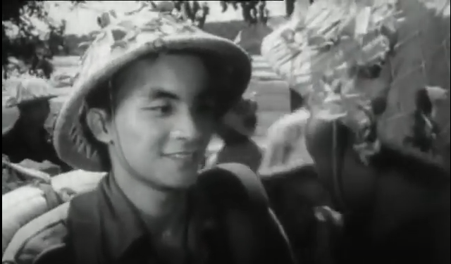 NSƯT Hồng Đức trong phim Người chiến sĩ trẻ. Ảnh: CMH.