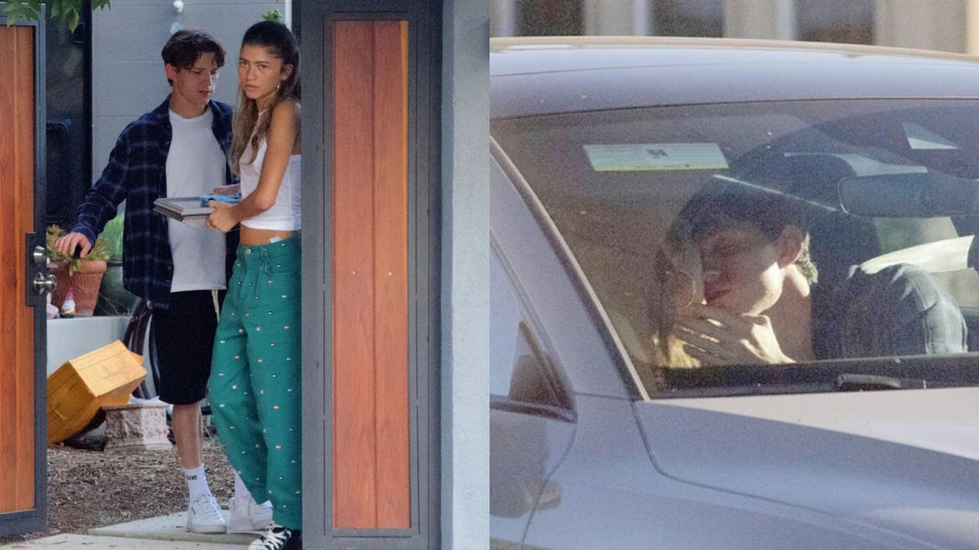 Ngày 1/7, Tom Holland cùng bạn gái tin đồn được bắt gặp hôn nhau trong xe ô tô và xuất hiện ở cổng nhà nam diễn viên ở Los Angeles. Những hình ảnh này càng khiến người hâm mộ của bộ phim Spider-Man khẳng định về mối quan hệ tình cảm giữa hai diễn viên nổi tiếng