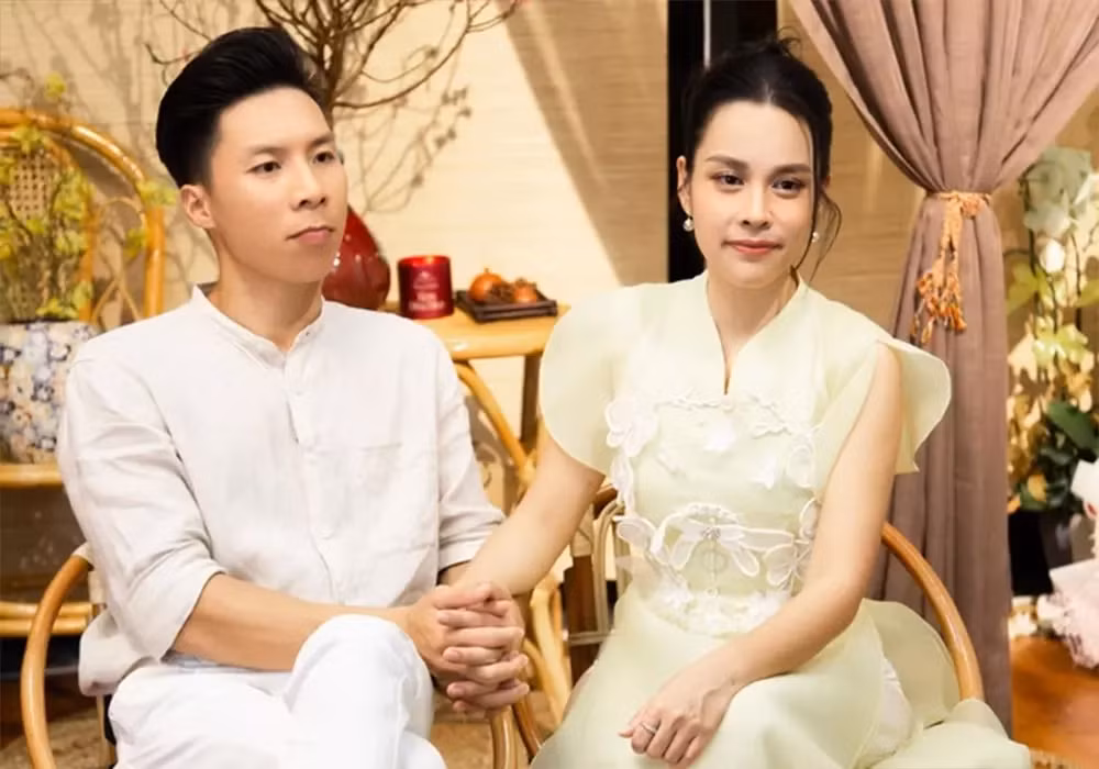 Vợ chồng O Sen Ngọc Mai - Quốc Nghiệp nhiều lần chia sẻ chuyện tình cảm trước truyền thông.