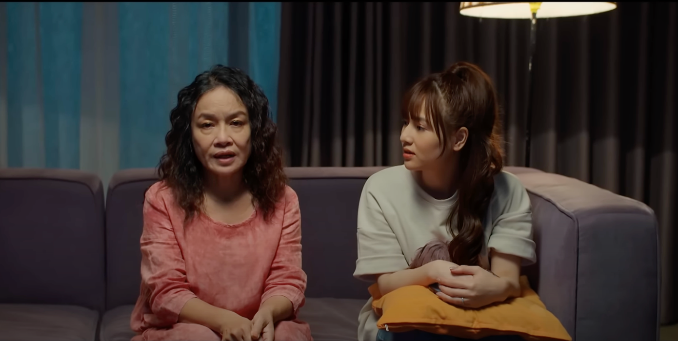 Mối quan hệ mẹ chồng - nàng dâu dần tiến triển sau khi bà Giang gặp biến cố. Mối quan hệ mẹ chồng - nàng dâu dần tiến triển sau khi bà Giang gặp biến cố.