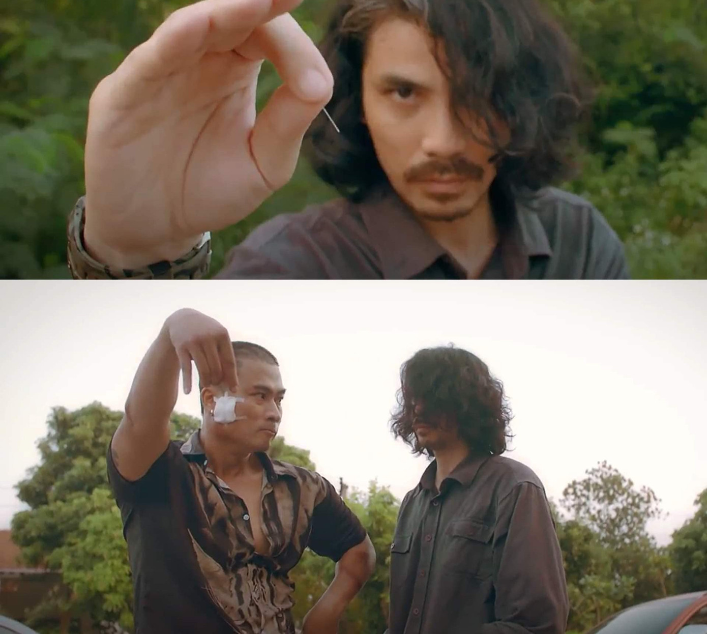 Cảnh điểm huyệt gây tranh cãi vì quá vô lý.