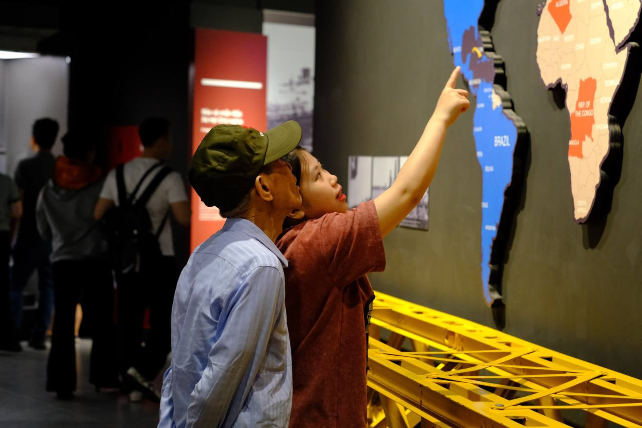 Bảo tàng mới được xây dựng với thiết kế hiện đại, nhiều công năng. Đây không chỉ là một công trình trưng bày về lịch sử chiến tranh mà còn tạo một không gian chung để khách tham quan tương tác và trải nghiệm.