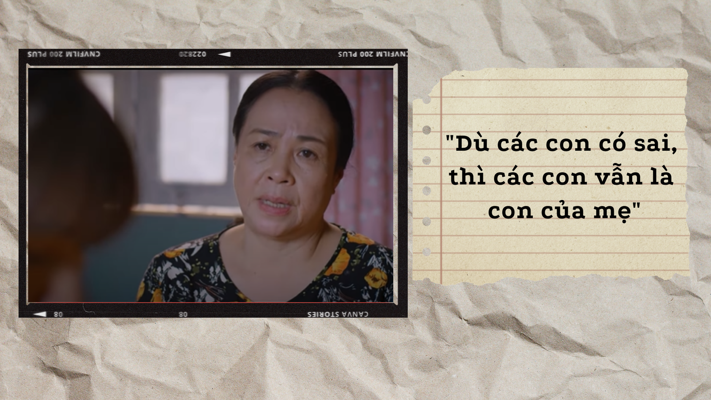 Cả ba cô con gái mỗi khi gặp chuyện đều muốn được nằm cạnh thủ thỉ với bà Nga, nghe những lời dạy dỗ từ mẹ.