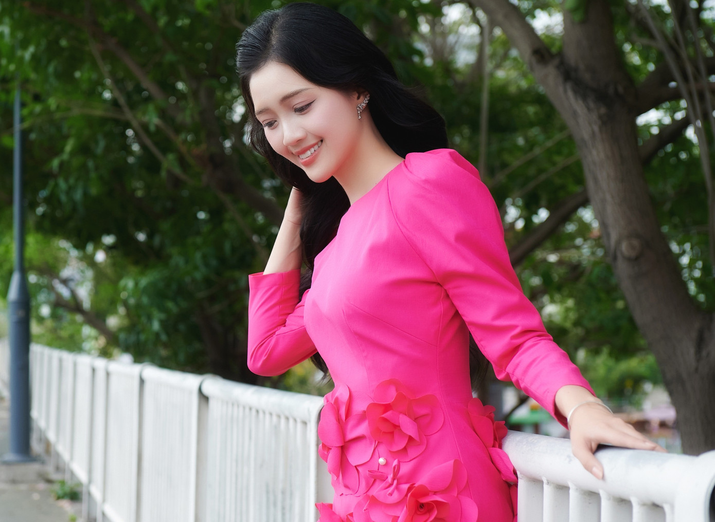 Từ vòng sơ khảo, Mỹ Vân giới thiệu bản thân là người đam mê nghệ thuật, thích âm nhạc từ nhỏ. Cô mong muốn thể hiện tài năng âm nhạc trong cuộc thi. Ngoài ra, thí sinh sinh năm 1999 thích tìm hiểu về ngôn ngữ. "Tôi có thể giao tiếp tiếng Anh, tiếng Trung. Đó là thế mạnh của tôi ở cuộc thi", cô nói.