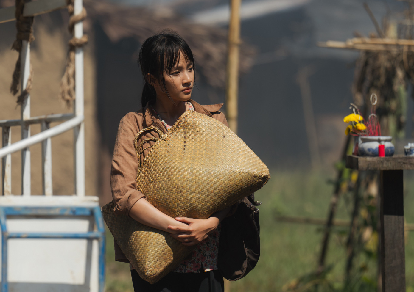 Nữ chính trong phim của đạo diễn Trần Trọng Dần. Nữ chính trong phim của đạo diễn Trần Trọng Dần.