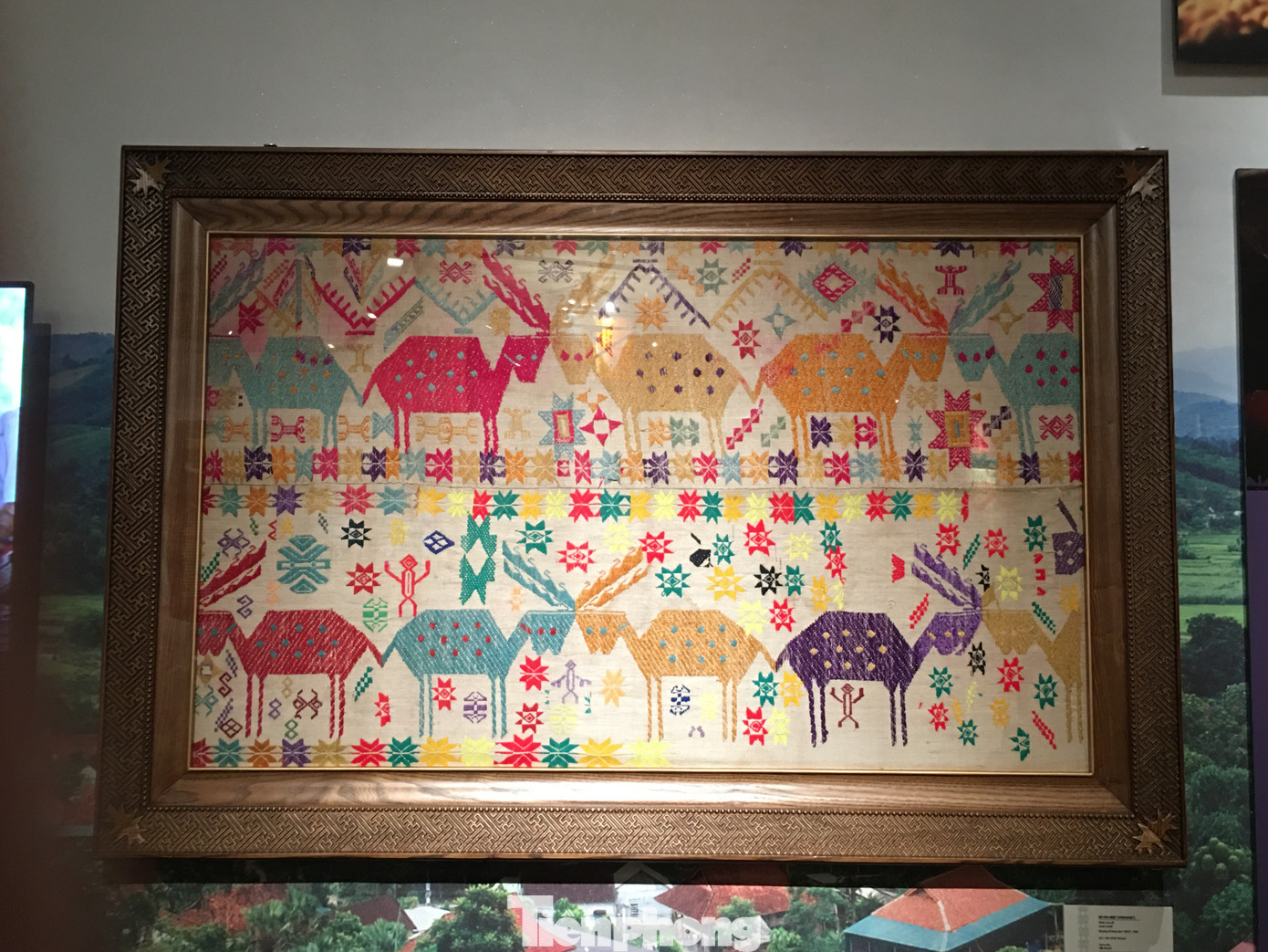 Người Thái trắng có một câu chuyện tình bạn gắn với hình tượng hoa văn hươu, nai trên nà pha. Chuyện kể rằng có cậu bé nghèo luôn chăm sóc, bảo vệ hươu khỏi lão đồ tể, nhưng khi đi học xa cậu quên chào tạm biệt. Sau này, hươu ăn phải muối rơi trong rừng, hươu nhớ về cậu bé và tìm đến hang nơi cậu từng giấu mình. Khi cậu bé trưởng thành và về quê, chỉ thấy một cái cây có hình dáng giống sừng hươu, với vài nụ hoa trắng.