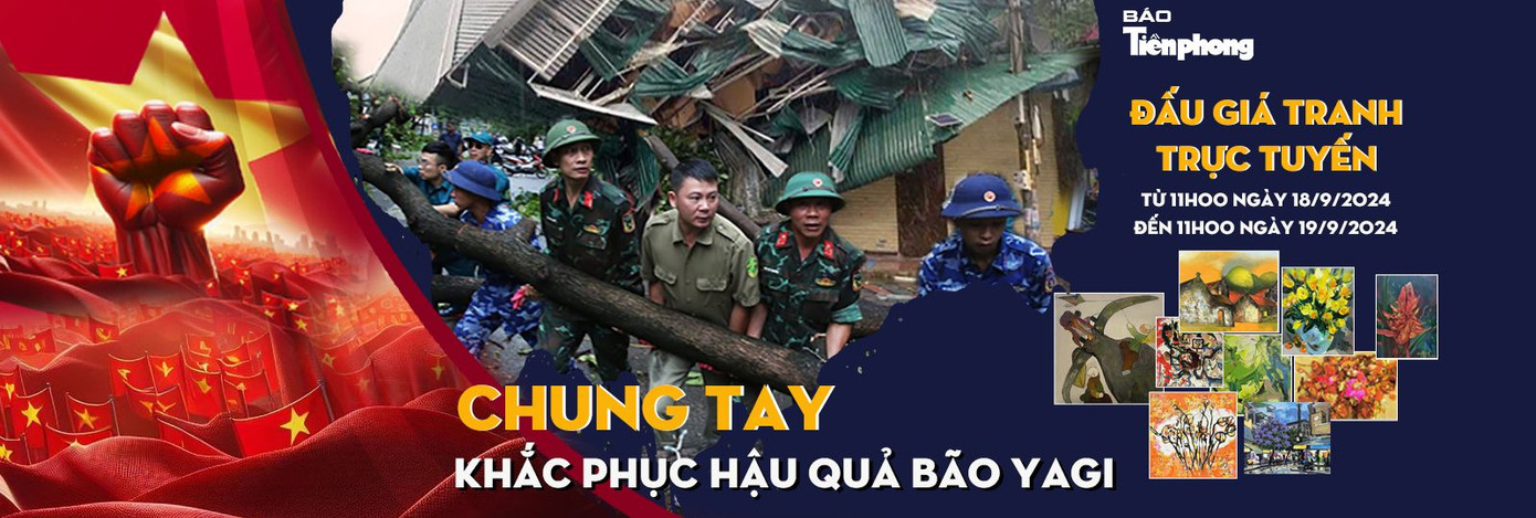 11h00 18/9 - 11h00 19/9: Đấu giá tranh trực tuyến gây quỹ ủng hộ đồng bào ảnh hưởng bão lũ ảnh 1 11h00 18/9 - 11h00 19/9: Đấu giá tranh trực tuyến gây quỹ ủng hộ đồng bào ảnh hưởng bão lũ ảnh 1