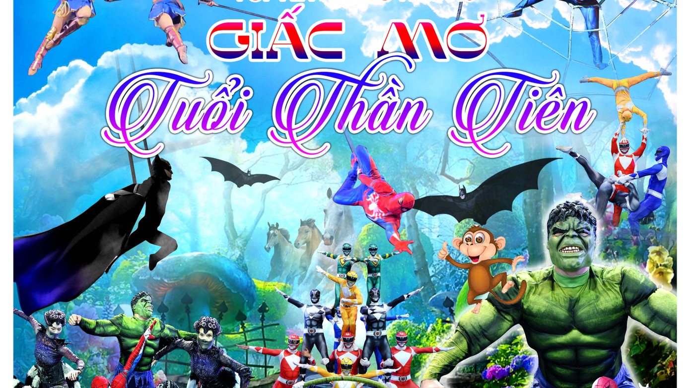 Các nhân vật hoạt hình trong Giấc mơ tuổi thần tiên. Các nhân vật hoạt hình trong Giấc mơ tuổi thần tiên.