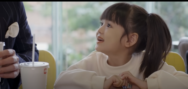 Happi muốn Quân làm bố mình. Ảnh: CMH. Happi muốn Quân làm bố mình. Ảnh: CMH.