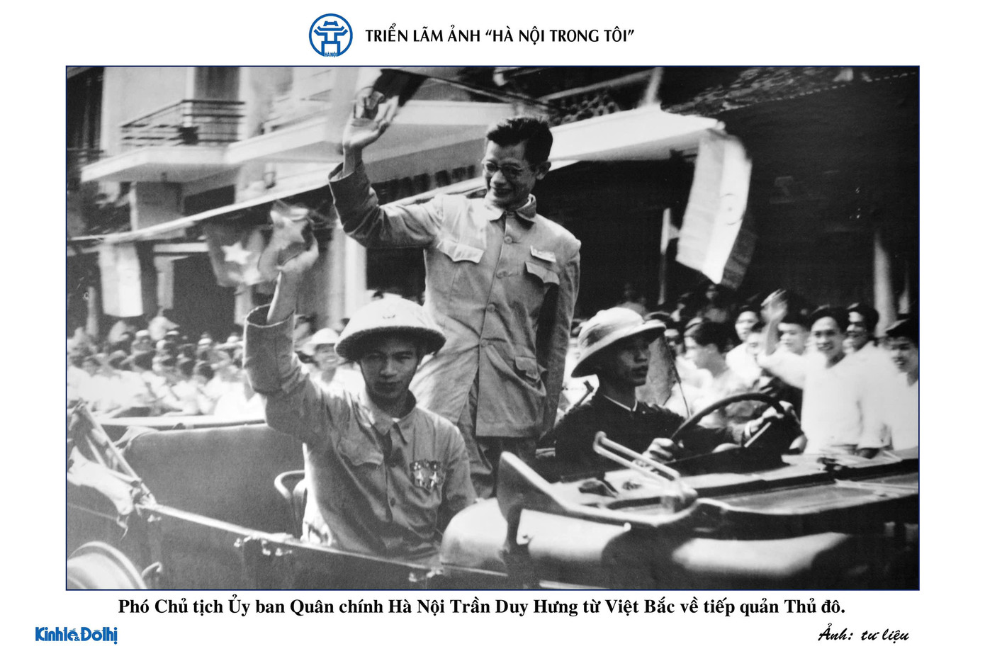 Các tác phẩm ghi lại những thời khắc lịch sử của người dân Thủ đô trong mùa thu năm 1954.