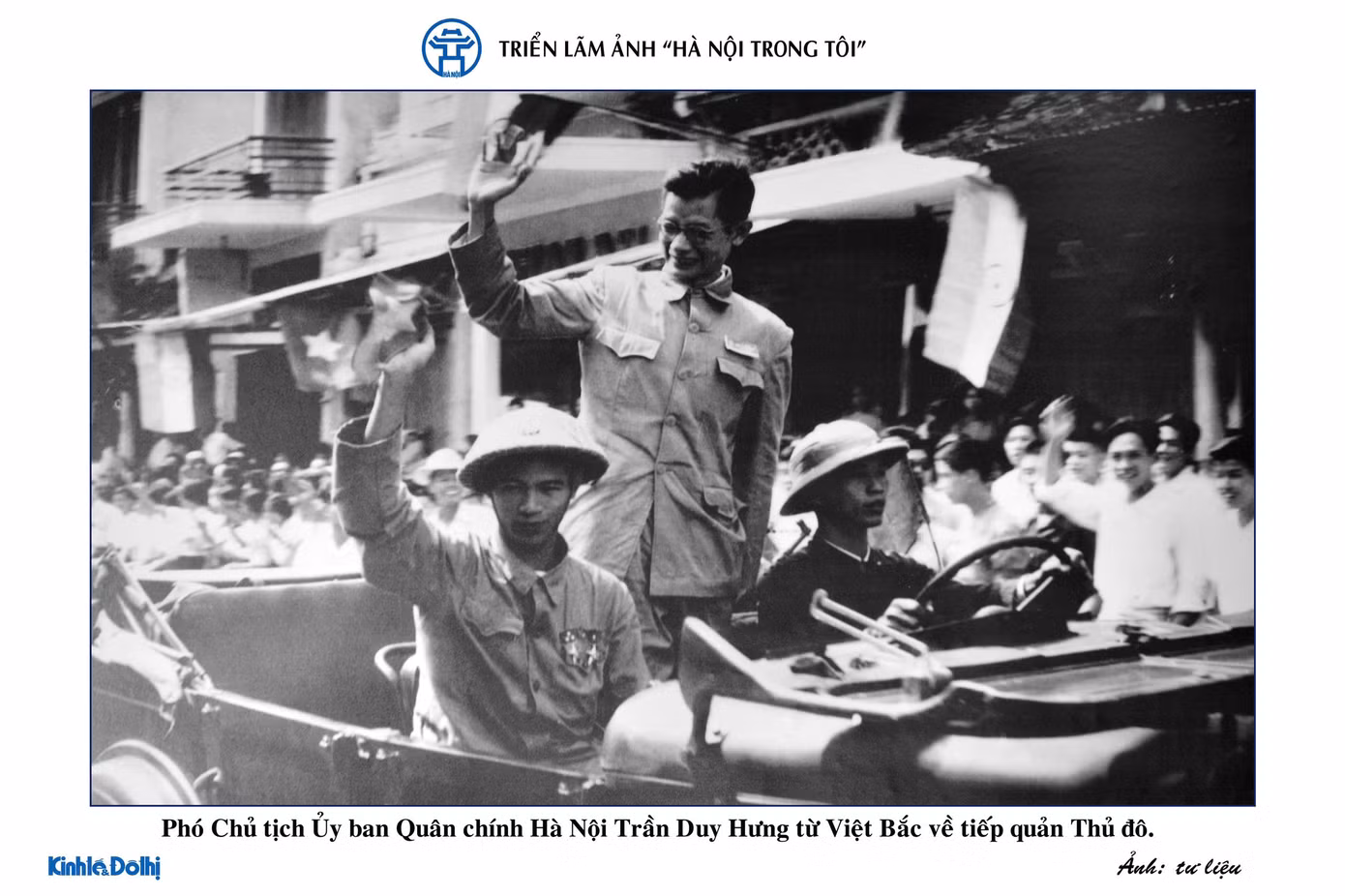 Các tác phẩm ghi lại những thời khắc lịch sử của người dân Thủ đô trong mùa thu năm 1954.