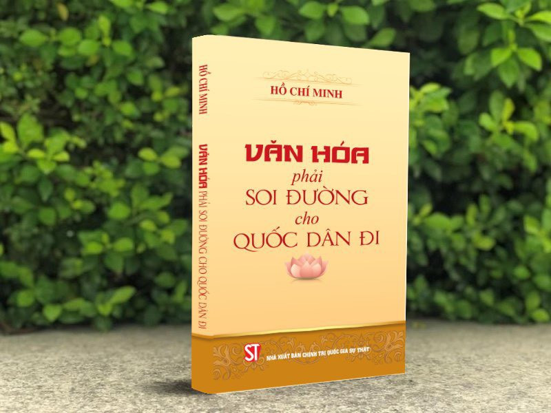 Cuốn sách Văn hóa phải soi đường cho quốc dân đi là tài liệu giá trị, cẩm nang để mỗi cán bộ, Đảng viên phấn đấu, rèn luyện, học tập đạo đức, văn hóa. Cuốn sách Văn hóa phải soi đường cho quốc dân đi là tài liệu giá trị, cẩm nang để mỗi cán bộ, Đảng viên phấn đấu, rèn luyện, học tập đạo đức, văn hóa.