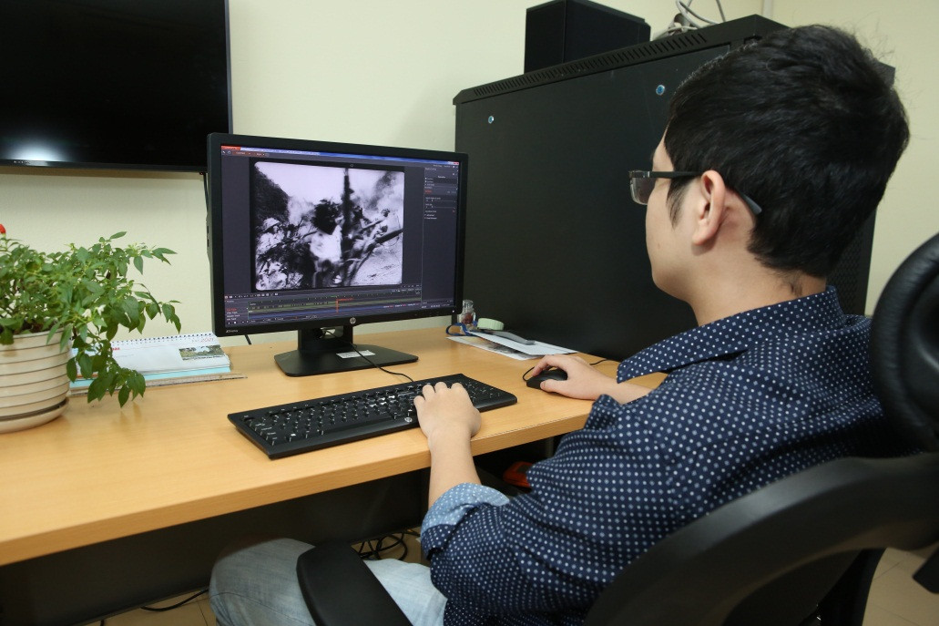 Hệ thống số hóa và phục chế phim tại Viện phim Việt Nam.