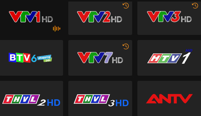 Kênh VTV2 và VTV3 xuất hiện trên TV360 và MyTV.