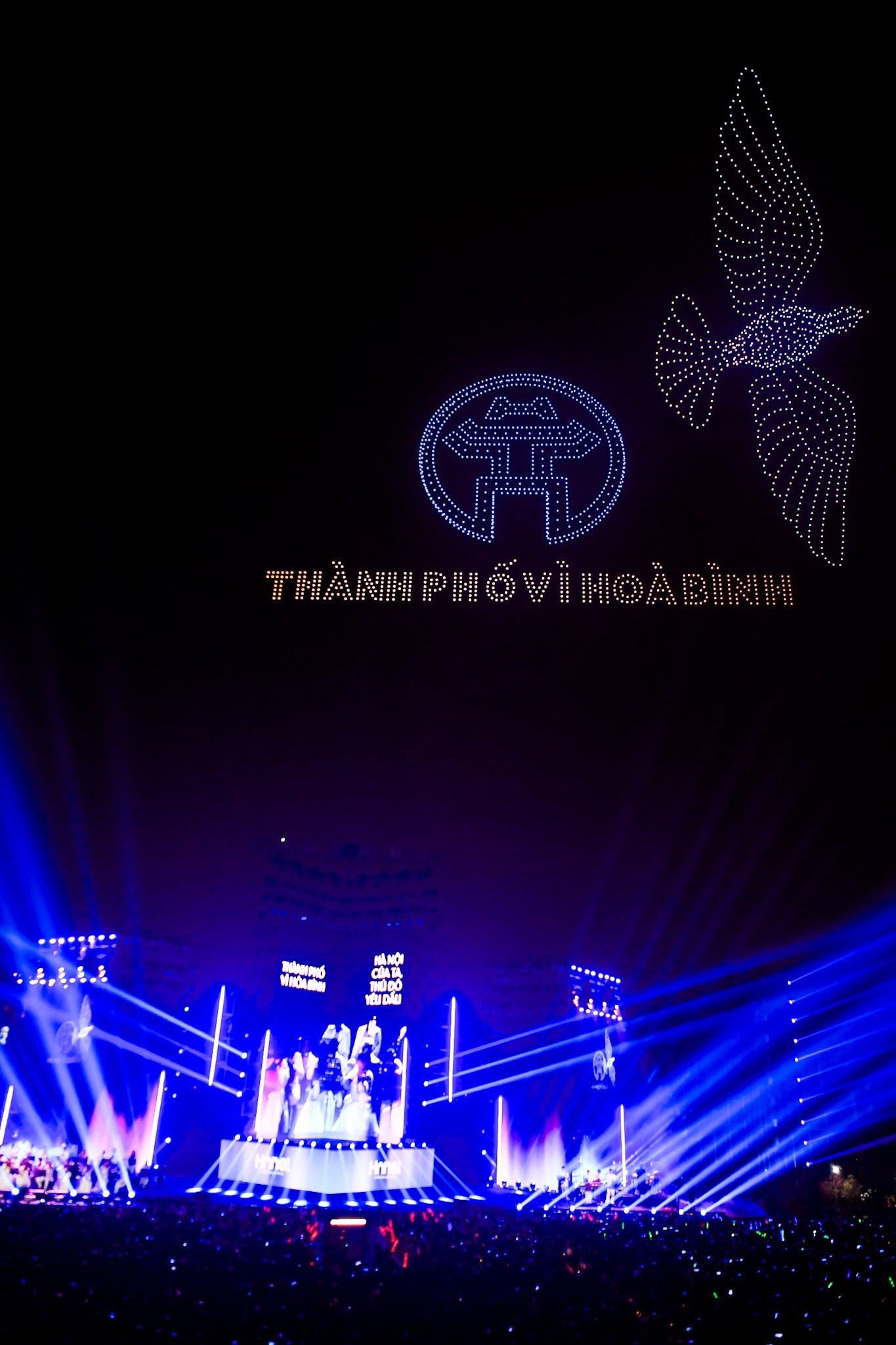 Biểu tượng thành phố vì hòa bình.