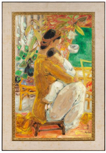 Hai tác phẩm của danh họa của Lê Phổ đều được gõ búa ở mức hơn 100.000 euro. Hai tác phẩm của danh họa của Lê Phổ đều được gõ búa ở mức hơn 100.000 euro.