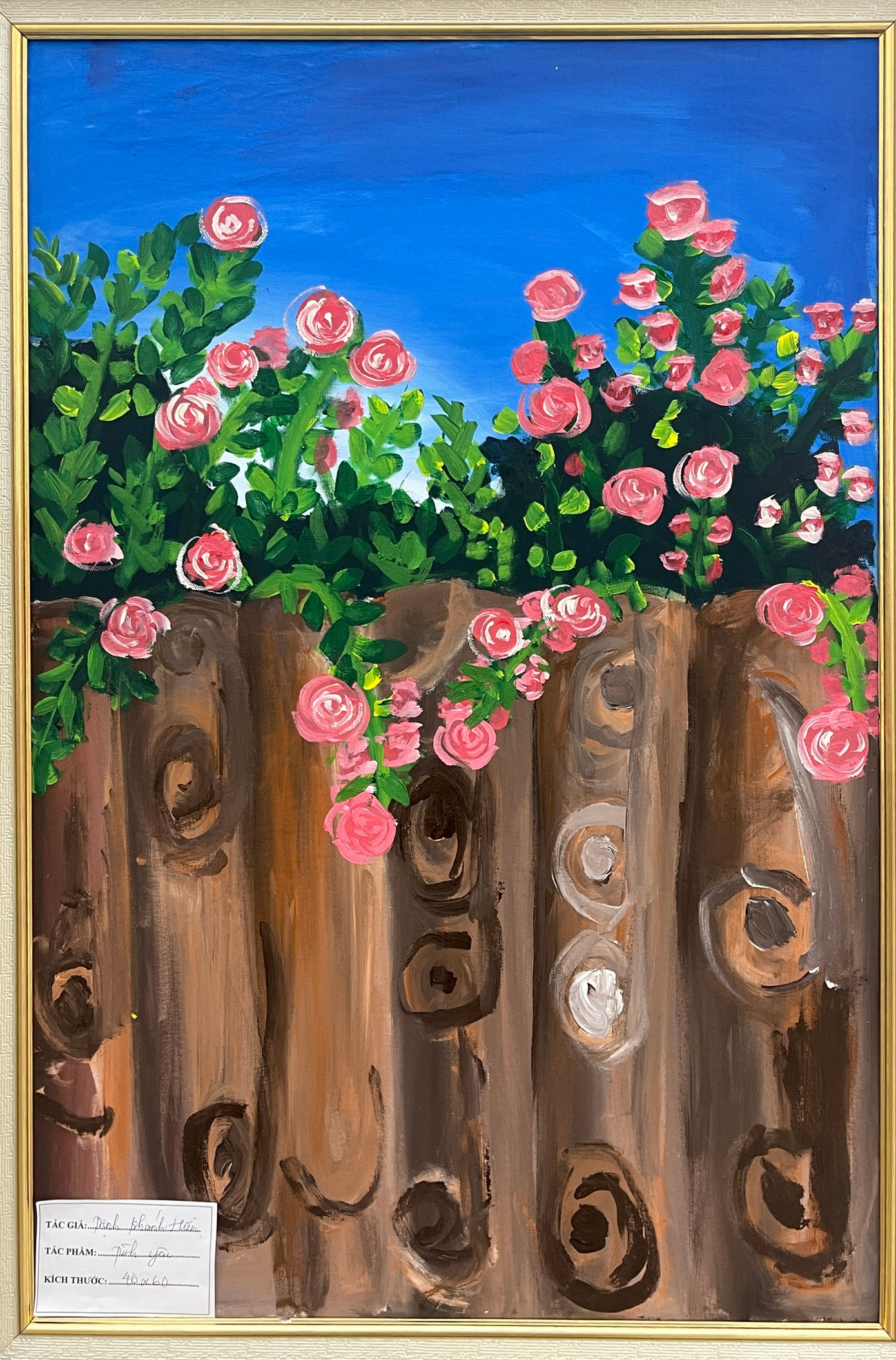 Tác phẩm mang tên Tình yêu của trẻ tự kỷ Trịnh Khánh Hiền.