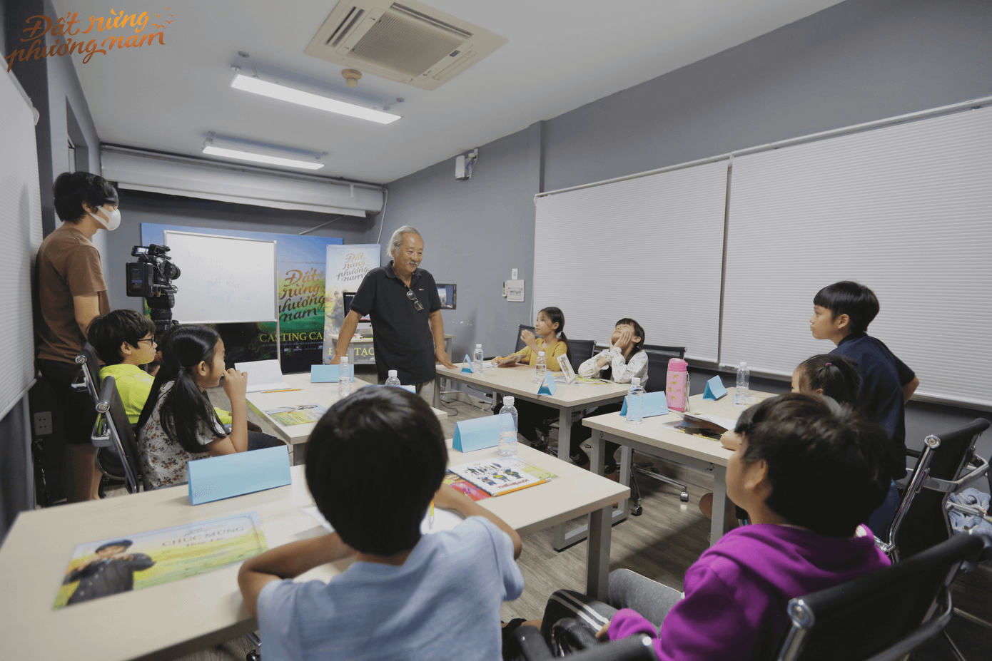 Các ứng viên cho 3 vai An - Cò - Xinh đang bước vào vòng đào tạo trực tiếp.