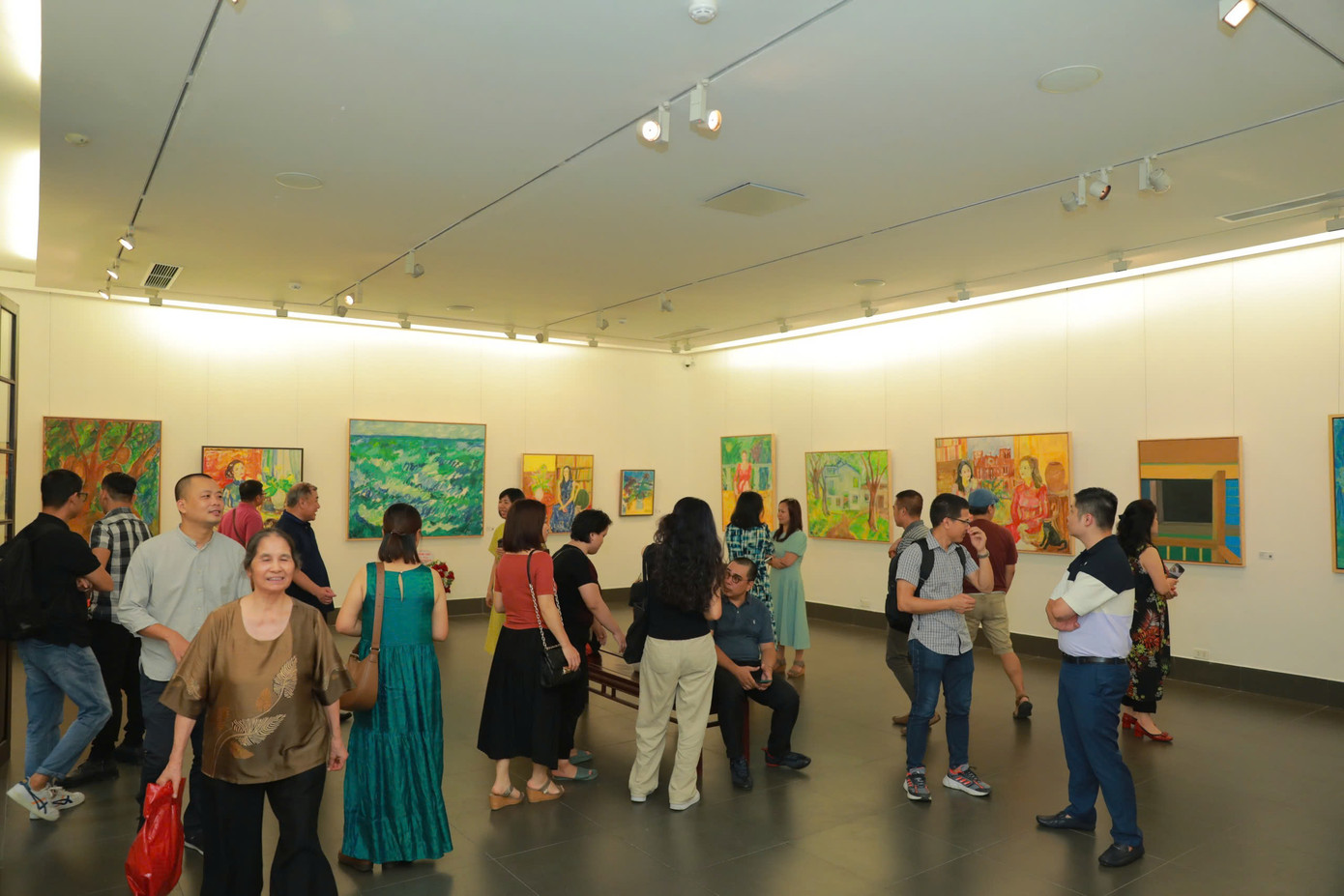 Triển lãm mở cửa đến hết ngày 8/8.