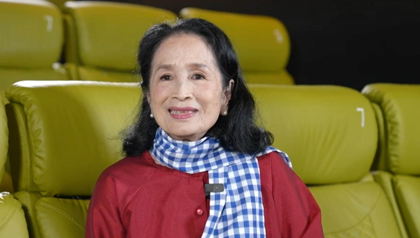 NSND Trà Giang hiện tại. NSND Trà Giang hiện tại.