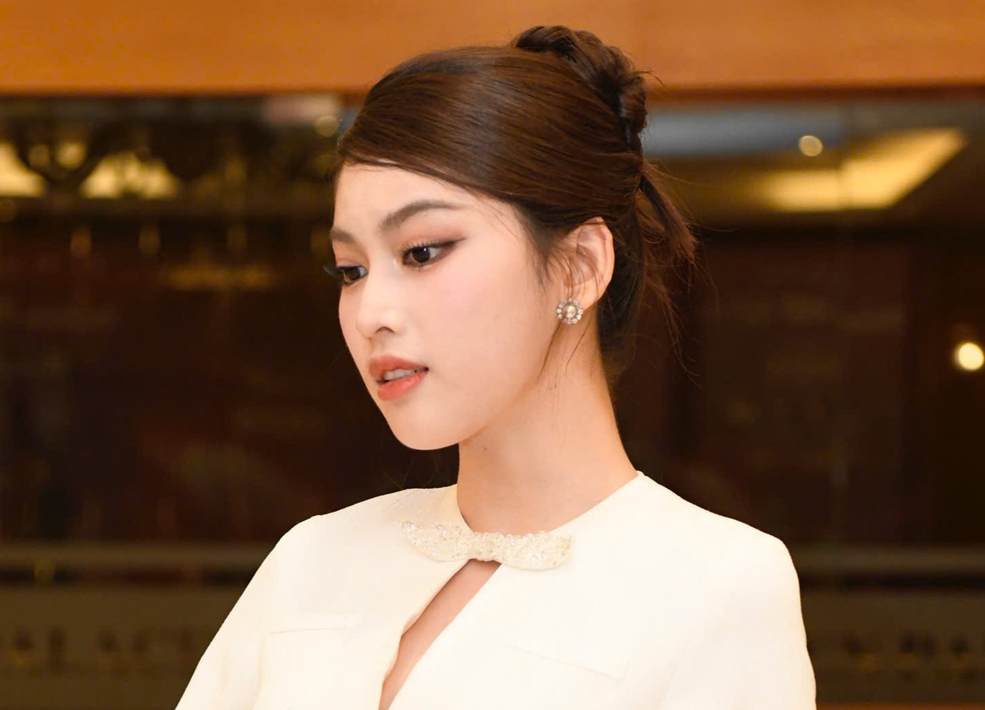 Nhan sắc yêu kiều của Á hậu Ngọc Thảo.