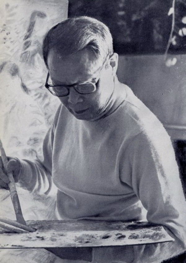 Lê Phổ (trái) và Mai Trung Thứ có nhiều bức tranh trị giá triệu USD. Ảnh: TL. Lê Phổ (trái) và Mai Trung Thứ có nhiều bức tranh trị giá triệu USD. Ảnh: TL.