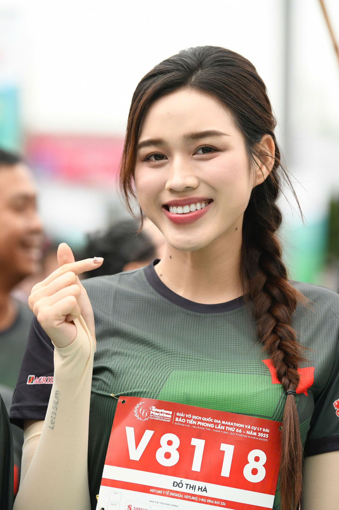 Hoa hậu Đỗ Thị Hà khẳng định tiếp tục đồng hành cùng Tiền Phong Marathon các mùa tiếp theo.