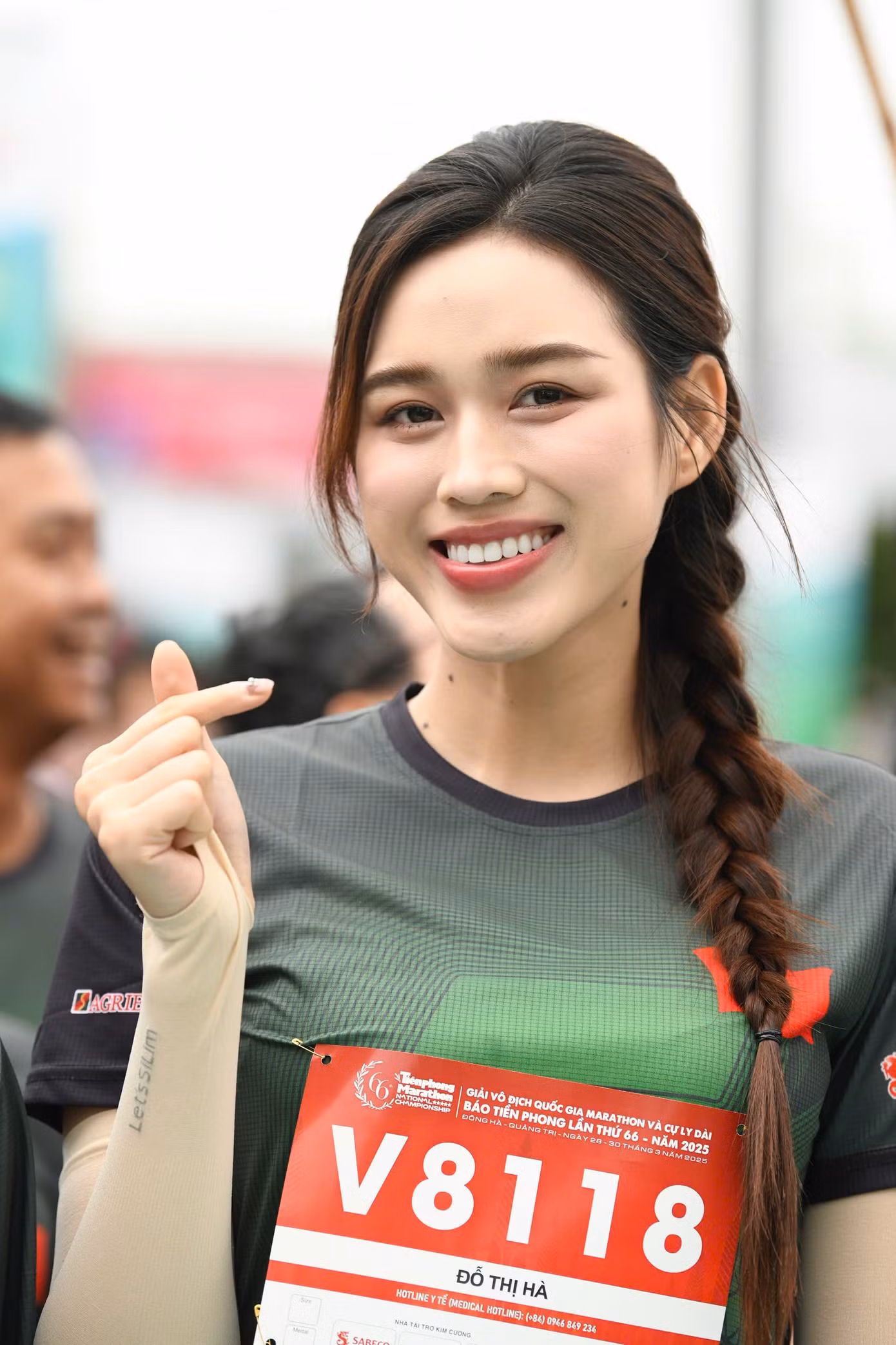 Hoa hậu Đỗ Thị Hà khẳng định tiếp tục đồng hành cùng Tiền Phong Marathon các mùa tiếp theo.