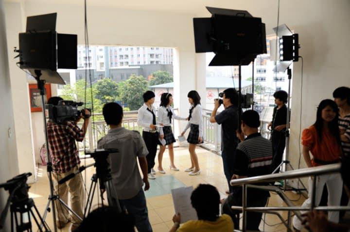 Nữ diễn viên Thùy Anh chia sẻ một hình ảnh hậu trường phim Nữ diễn viên Thùy Anh chia sẻ một hình ảnh hậu trường phim