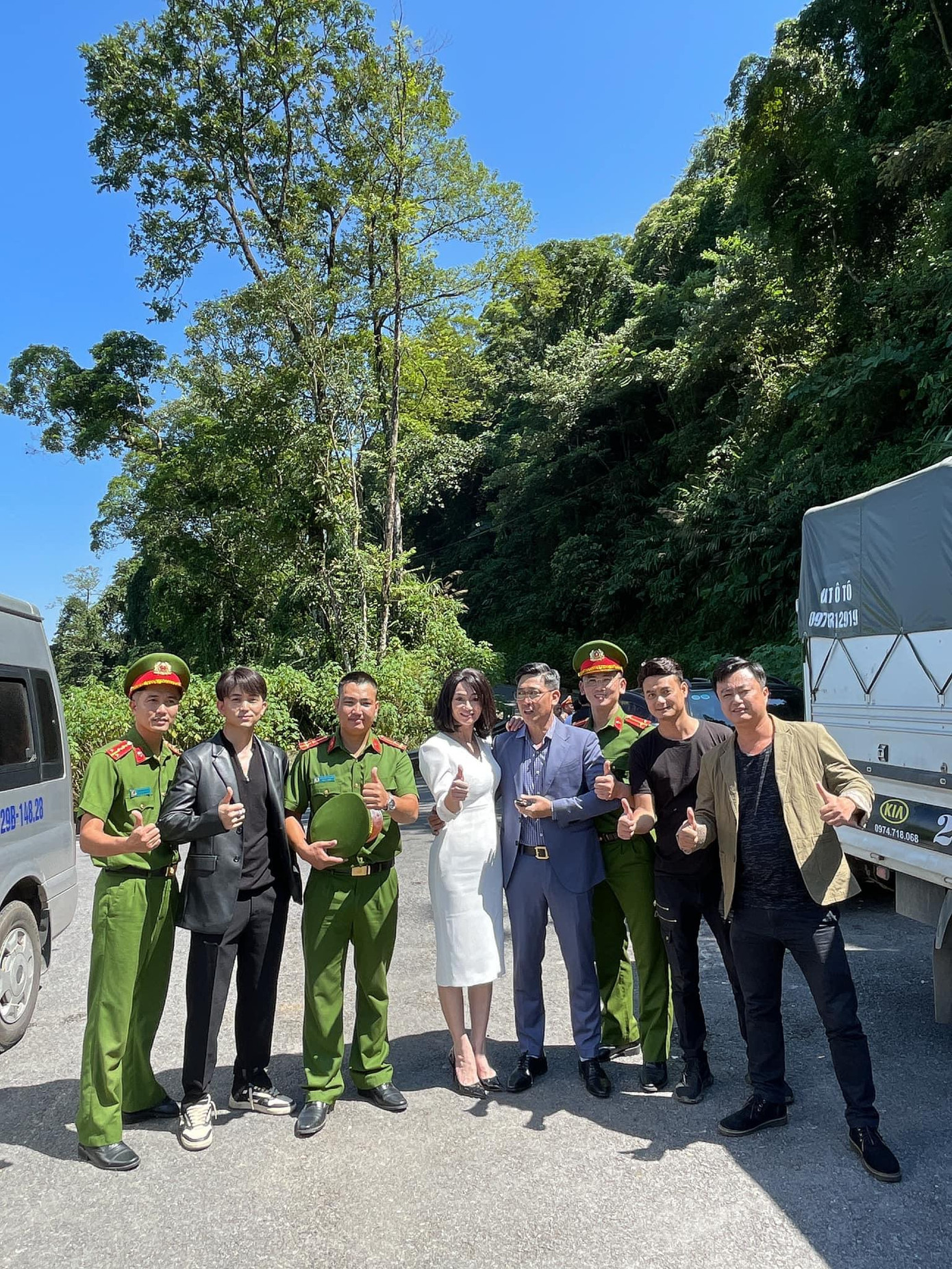 Diễn viên Quách Thu Phương hé lộ hình ảnh hậu trường. Ảnh: FBNV. Diễn viên Quách Thu Phương hé lộ hình ảnh hậu trường. Ảnh: FBNV.