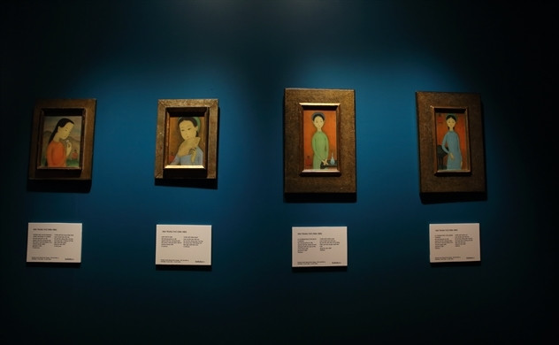 Tranh ở triển lãm Hồn xưa bến lạ diễn ra năm 2022. Đây là nơi trưng bày 56 bức tranh được giới thiệu là của “bộ tứ trời Âu” Phổ-Thứ-Lựu- Đàm. Tranh ở triển lãm Hồn xưa bến lạ diễn ra năm 2022. Đây là nơi trưng bày 56 bức tranh được giới thiệu là của “bộ tứ trời Âu” Phổ-Thứ-Lựu- Đàm.