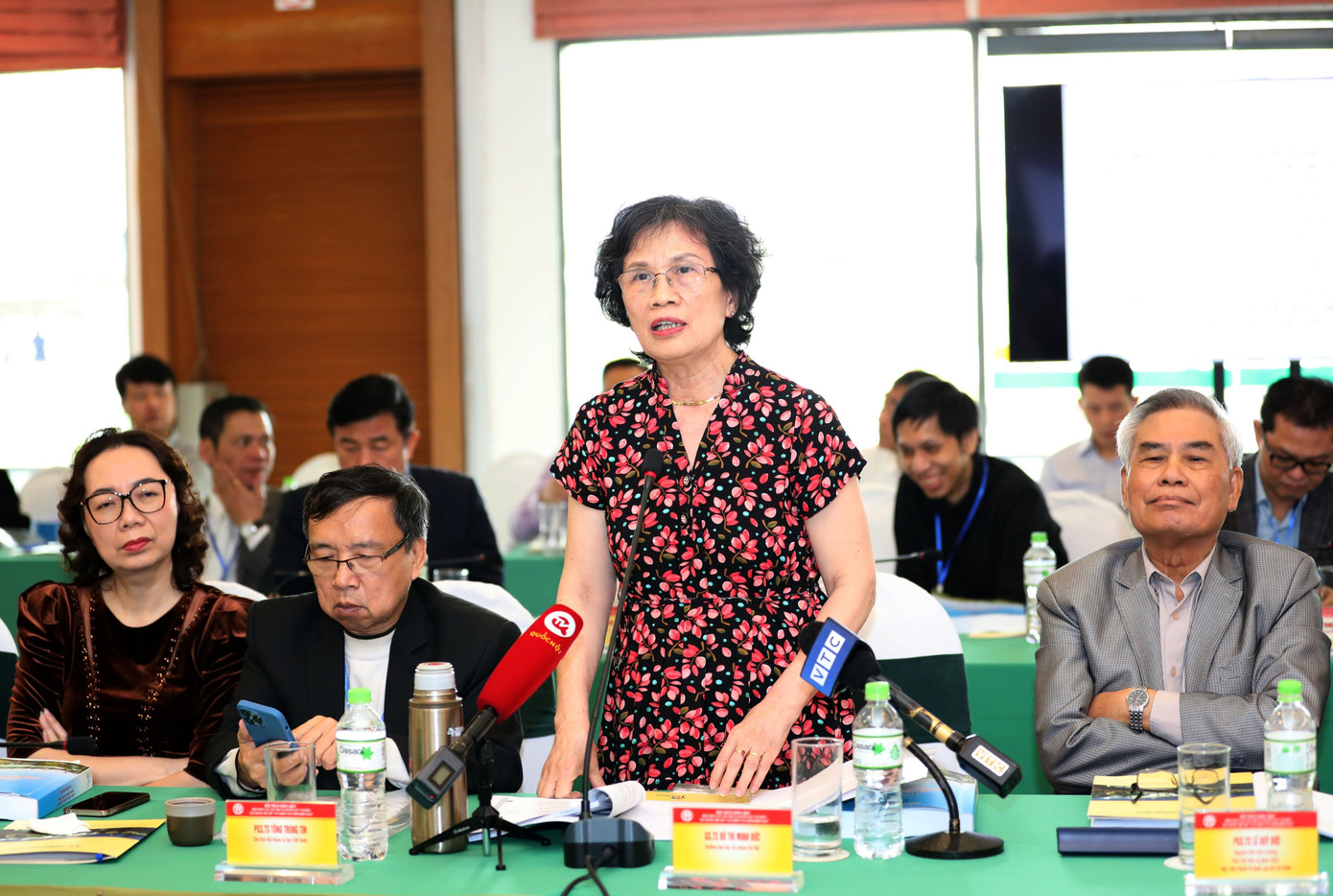 GS.TS Đỗ Thị Minh Đức khẳng định vị thế địa chính trị của Hà Nội được nâng cao hơn bao giờ hết. Ảnh: MINH AN. GS.TS Đỗ Thị Minh Đức khẳng định vị thế địa chính trị của Hà Nội được nâng cao hơn bao giờ hết. Ảnh: MINH AN.