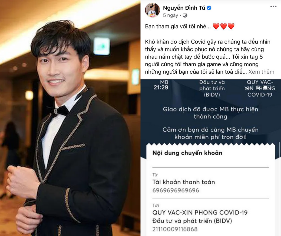 Đình Tú cũng ngay lập tức đóng góp Đình Tú cũng ngay lập tức đóng góp