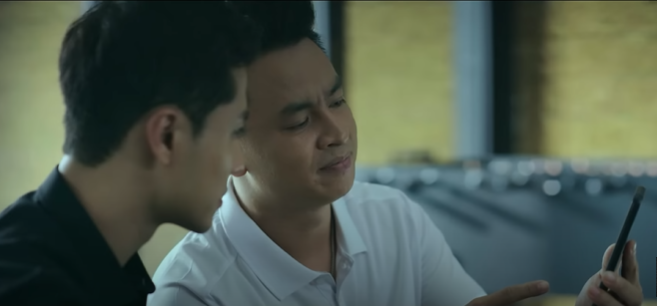 Đông tiết lộ hợp đồng nhập khẩu linh kiện điện tử với Vũ. Ảnh: CMH.