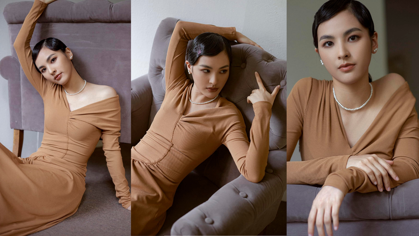 Quỳnh Nga sang trọng, quyến rũ trong những bức hình thời trang.