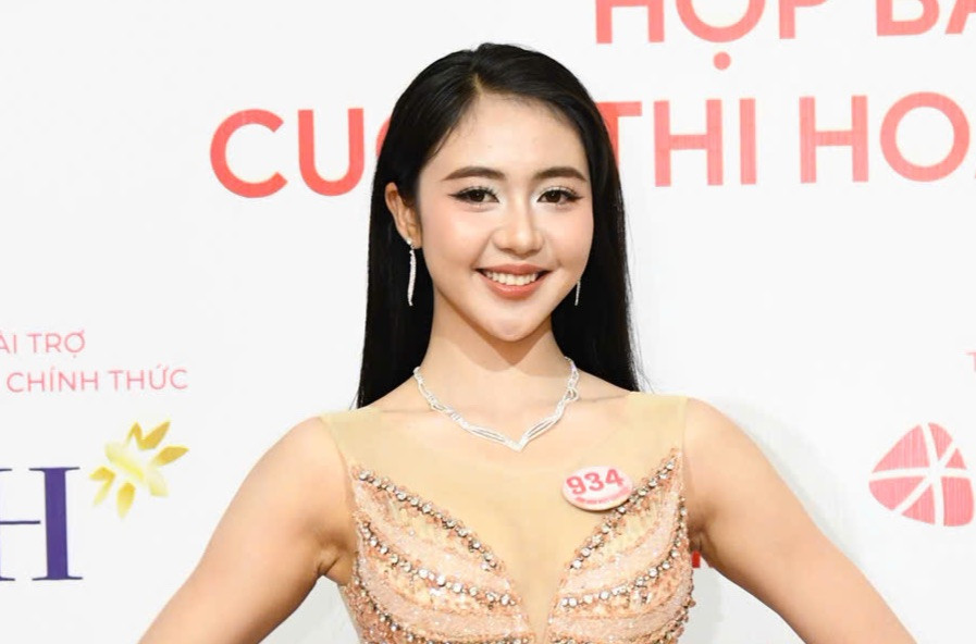 Thí sinh Lê Thị Mỹ Dung (SBD 934) sinh năm 2001, đến từ Kiên Giang.