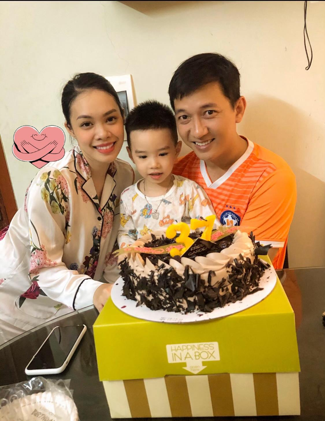 Tổ ấm nhỏ của diễn viên Huy Bách.