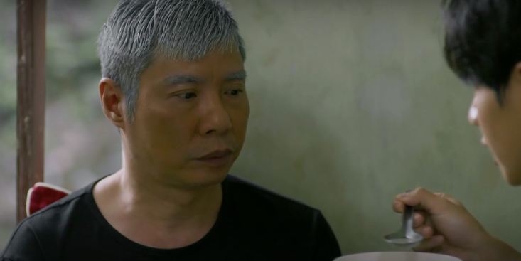 Tạo hình của NSND Công Lý trong Cha tôi người ở lại.