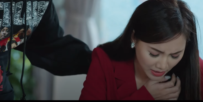 Mai Anh có biểu hiện giống phụ nữ mang bầu. Ảnh: CMH.