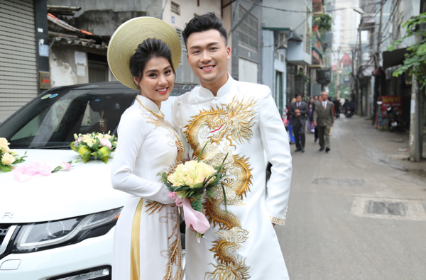 Trúc Thanh và Xuân Phúc trong ngày cưới. Trúc Thanh và Xuân Phúc trong ngày cưới.