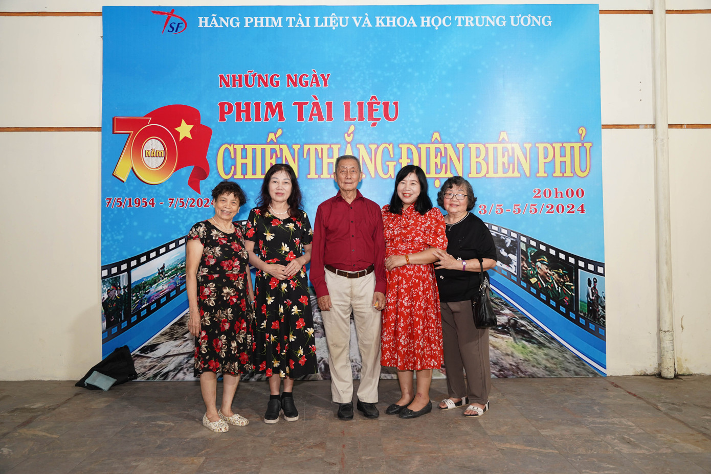 Lễ khai mạc Những ngày phim tài liệu Điện Biên Phủ diễn ra tối 3/5.