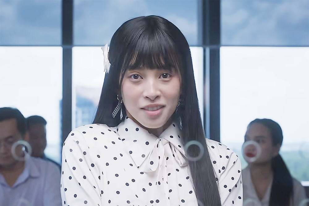 Tiểu Vy được khen dù là tay ngang.