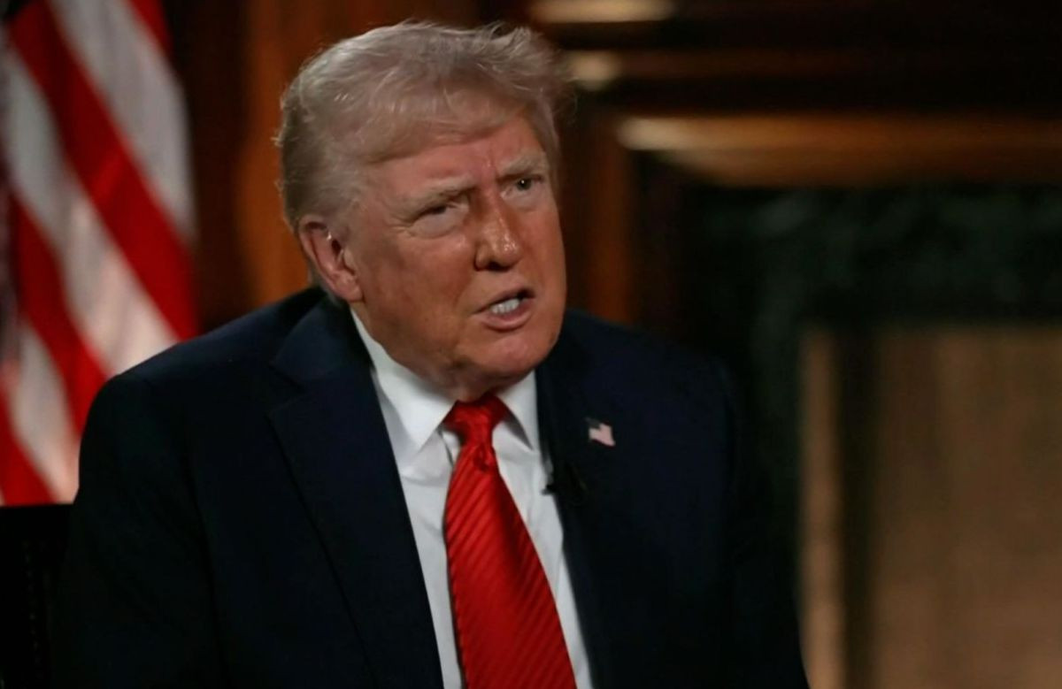 Tổng thống Trump nói về TikTok trong chương trình của NBC. Ảnh: NBC.